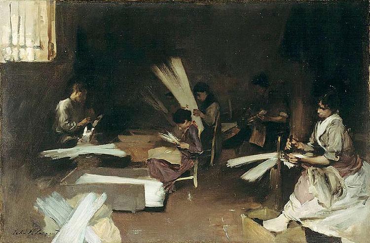 John Singer Sargent Venetian Glass Workers oil painting picture